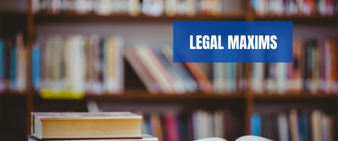 Legal Maxims