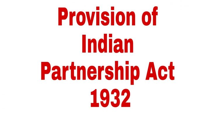 Indian Partnership Act