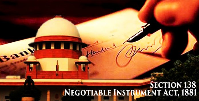 Punishment under Section 138 of Negotiable Instrument Act Negotiable Instrument Act 1881