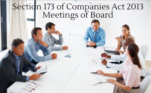 Section 173 of the Companies Act 2013 Company Act 2013