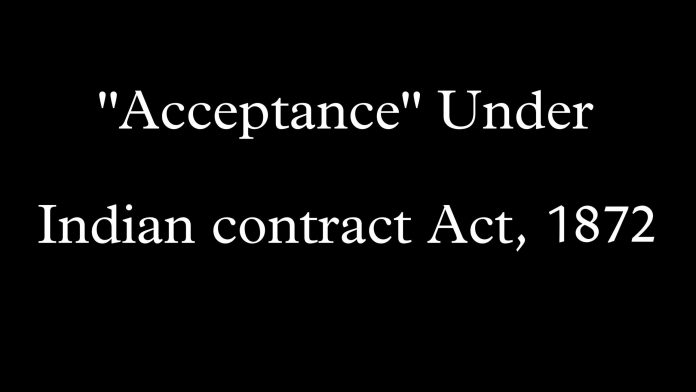 Indian Contract Act