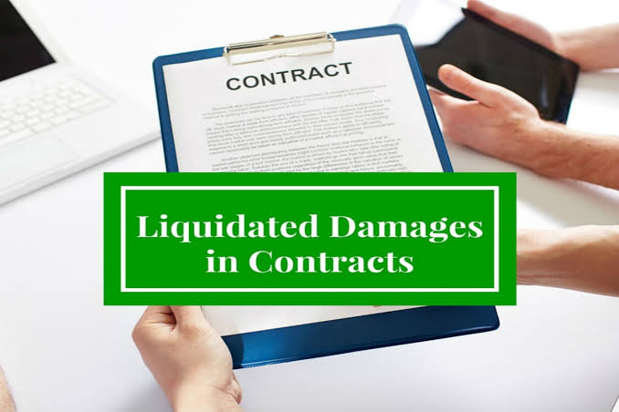 Liquidated damages in a contract
